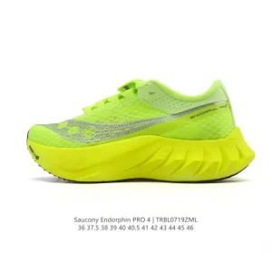Saucony Endorphin Pro 4 Carbon Plate Running Shoes for Racing and Training