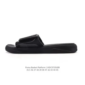 Puma Basket Platform Slippers for Men - Summer Beach Sandals