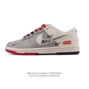 Nike SB Dunk Low Skateboarding Shoes with Zoom Air Cushioning