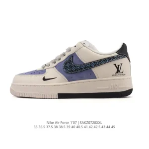 Louis Vuitton x Nike Air Force 1 '07 Low White Sneaker