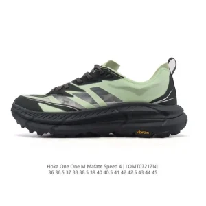 Hoka One One x Satisfy Mafate Speed 4 Lite Stsfy Collaboration Trail Running Shoe