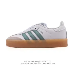 Adidas Samba Valentine Unisex Retro Leather Sneakers for Men and Women