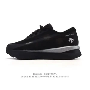Descente Chron Retro Fabric Sports Casual Shoes for Men and Women