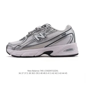New Balance Mr740 Vintage Grey Retro Running Shoes