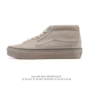 Vans Sk8-Mid Canvas Sneakers for Men and Women