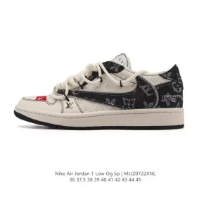 Nike Air Jordan 1 Low OG SP Military Blue Snake Year 2025 Reverse Swoosh Low Top Sneakers