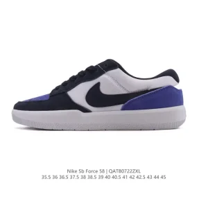 Nike SB Force 58 Skateboarding Shoes with Cupsole and Ventilation