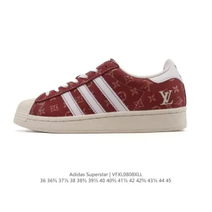 Adidas Superstar 2025 Snake Year LV Collaboration Shell Toe Shoes