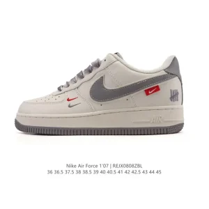Nike Air Force 1 '07 Low White Leather Sneakers