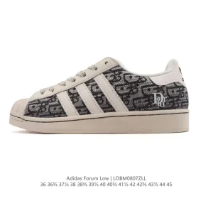 Adidas Superstar 2025 Snake Year Dior Collaboration Shell Toe Shoes