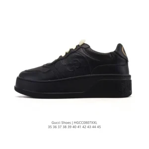 Gucci Ace Leather Low Top Sneakers for Men and Women