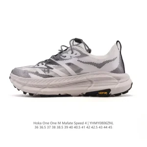 Hoka One One x Satisfy Mafate Speed 4 Lite Stsfy Collaboration Trail Running Shoe