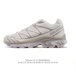 Salomon XT-6 Expanse Vanilla Outdoor Lifestyle Sneakers for Men and Women