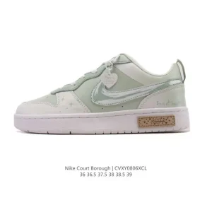 Nike Court Borough Low Women's Leather Low-Top Sneakers