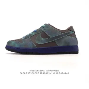 Nike SB Dunk Low Pro Skateboarding Shoes Vintage Leather