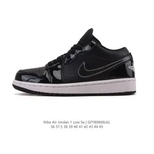 Air Jordan 1 Low Retro Classic Leather Basketball Shoes