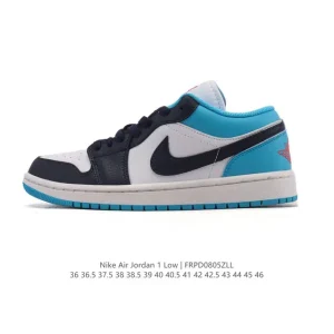 Jordan Air 1 Low Retro Classic Leather Basketball Shoes