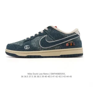 Nike SB Dunk Low Pro Skateboarding Shoes Vintage Canvas Men's