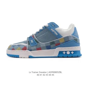 Louis Vuitton Trainer Sneaker Low Men's Fashion Luxury Shoes
