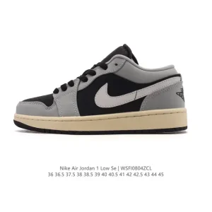 Jordan Air 1 Low Retro Classic Leather Basketball Shoes