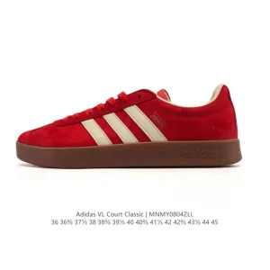 Adidas Vl Court Classic Shoes - Vintage Style Court Shoes for Everyday Wear