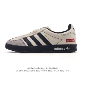 Adidas Samba Og Classic Leather Sneakers with T-toe Design