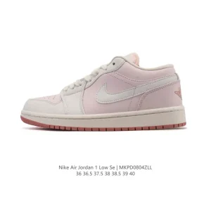 Jordan Air 1 Low Retro Classic Leather Basketball Shoes