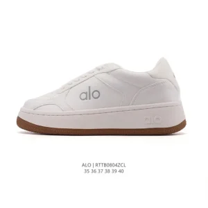 Alo Yoga Recovery Mode Minimalist White Sneakers for Men and Women