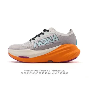 Hoka Mach X 2 Running Shoes for Road Racing and Daily Training