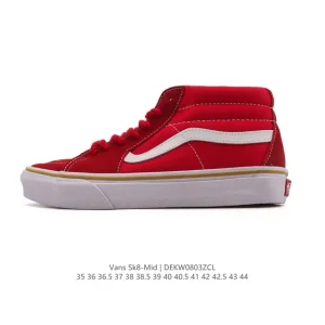 Vans Sk8-Mid Canvas Sneakers for Men and Women