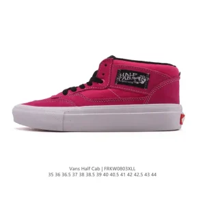 Vans Half Cab Suede Mid-Top Vulcanized Casual Skate Shoes