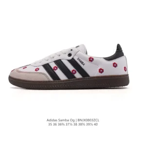 Adidas Samba OG Shoes Classic White Leather Sneakers for Women