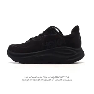 Hoka Clifton 10 Men's and Women's Lightweight Cushioned Running Shoes for Road Running