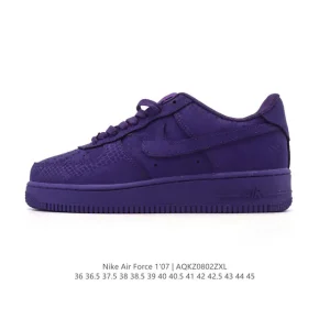 Nike Air Force 1 Low White Leather Sneakers for Men and Women