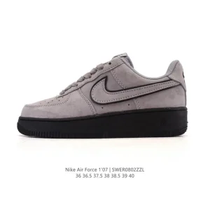 Nike Air Force 1 '07 Low White Leather Women's Sneakers