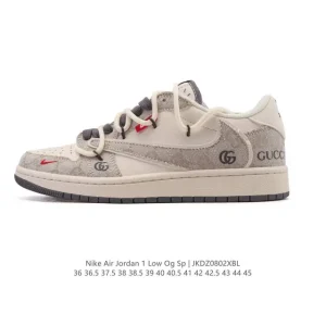 Nike Air Jordan 1 Low OG SP Military Blue Snake Year 2025 Reverse Swoosh Sneaker