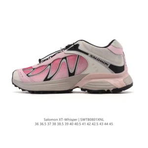 Salomon XT-Whisper Silver Pink Lifestyle Sneakers