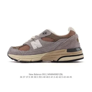 New Balance 993 Made in USA Classic Running Shoes for Men and Women