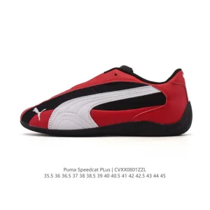 Puma Speedcat Og Low-Top Racing Sneakers Retro Leather Shoes