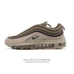 Nike Air Max 97 Low Top Running Shoes with Visible Air Cushion