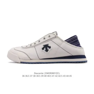 Descente Unisex Low-Top Canvas Sneakers for Summer Casual Wear
