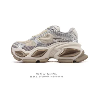 Ogr Future Tech Retro Dad Sneakers with Reflective Strips
