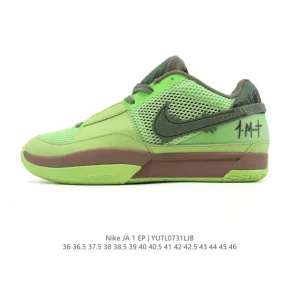 Nike Ja 1 EP Low-Top Basketball Shoes with Zoom Air Cushioning