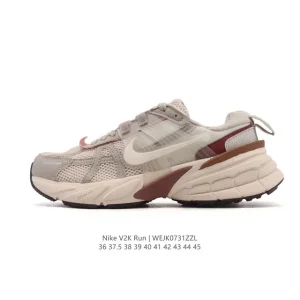 Nike V2K Run Retro Running Shoes with TPU Stability and Dual-Layer Cushioning