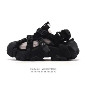 Fila Fusion Women's Retro Chunky Sole Sandals - Trendy Comfortable Streetwear