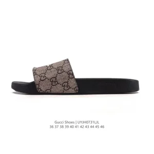 Gucci 24Ss Summer Fashion Slides with 3D Print