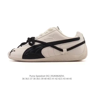 Puma Speedcat Og Retro Racing Shoes Low Top Leather Vintage Style