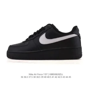 Nike Air Force 1 Low Fz0627-010 White Leather Sneakers with Air Cushion