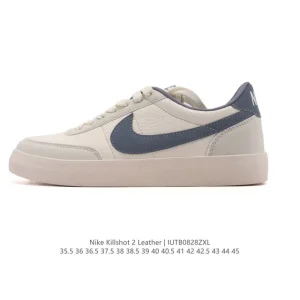 J.Crew X Nike Killshot II Leather Sneakers White Brown Gum Sole