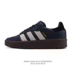 Adidas Samba Xlg Thick Sole Retro Casual Sneakers for Men and Women
